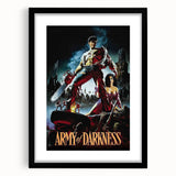 1990s Vintage Movie Poster – Army of Darkness Retro 90s Film Art