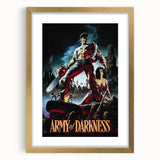 1990s Vintage Movie Poster – Army of Darkness Retro 90s Film Art