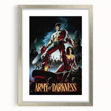 1990s Vintage Movie Poster – Army of Darkness Retro 90s Film Art