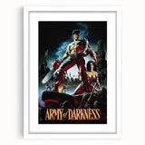 1990s Vintage Movie Poster – Army of Darkness Retro 90s Film Art