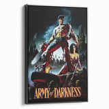 1990s Vintage Movie Poster – Army of Darkness Retro 90s Film Art
