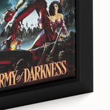 1990s Vintage Movie Poster – Army of Darkness Retro 90s Film Art