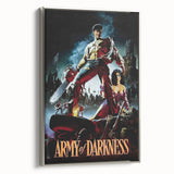 1990s Vintage Movie Poster – Army of Darkness Retro 90s Film Art
