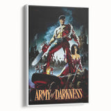 1990s Vintage Movie Poster – Army of Darkness Retro 90s Film Art