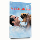 1990s Vintage Movie Poster – As Good As It Gets Retro Film Art