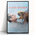 1990s Vintage Movie Poster – As Good As It Gets Retro Film Art