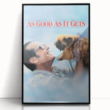 1990s Vintage Movie Poster – As Good As It Gets Retro Film Art