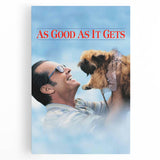 1990s Vintage Movie Poster – As Good As It Gets Retro Film Art