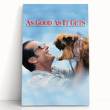 1990s Vintage Movie Poster – As Good As It Gets Retro Film Art