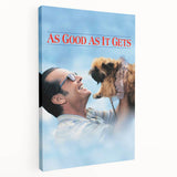 1990s Vintage Movie Poster – As Good As It Gets Retro Film Art