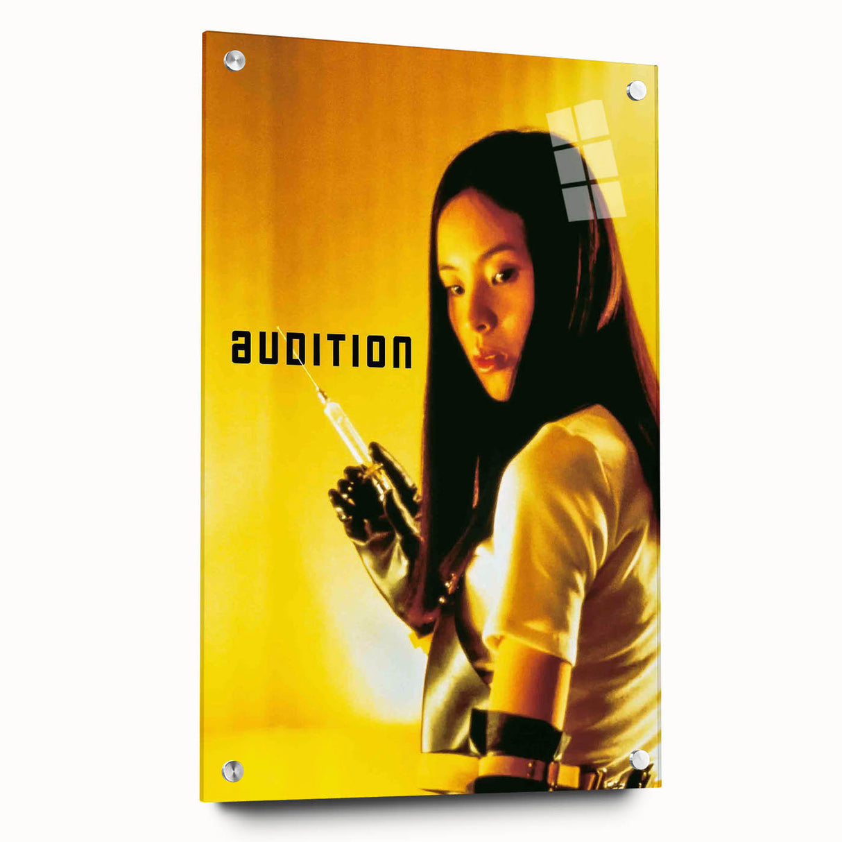 1990s Vintage Movie Poster – Audition Classic 90s Horror Film Art