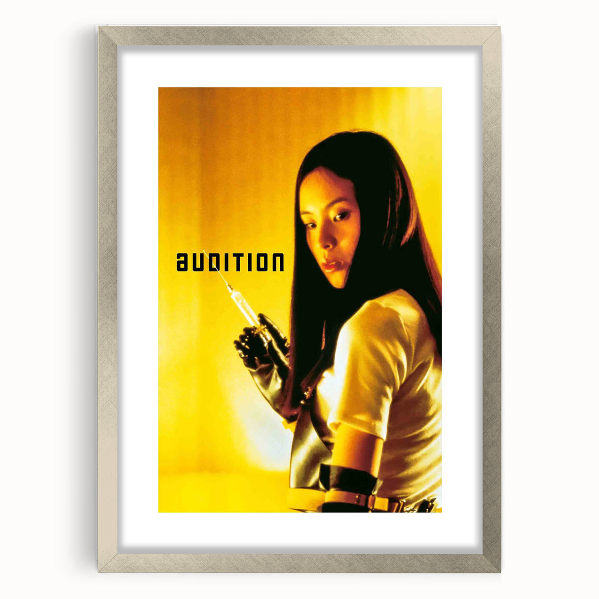 1990s Vintage Movie Poster – Audition Classic 90s Horror Film Art