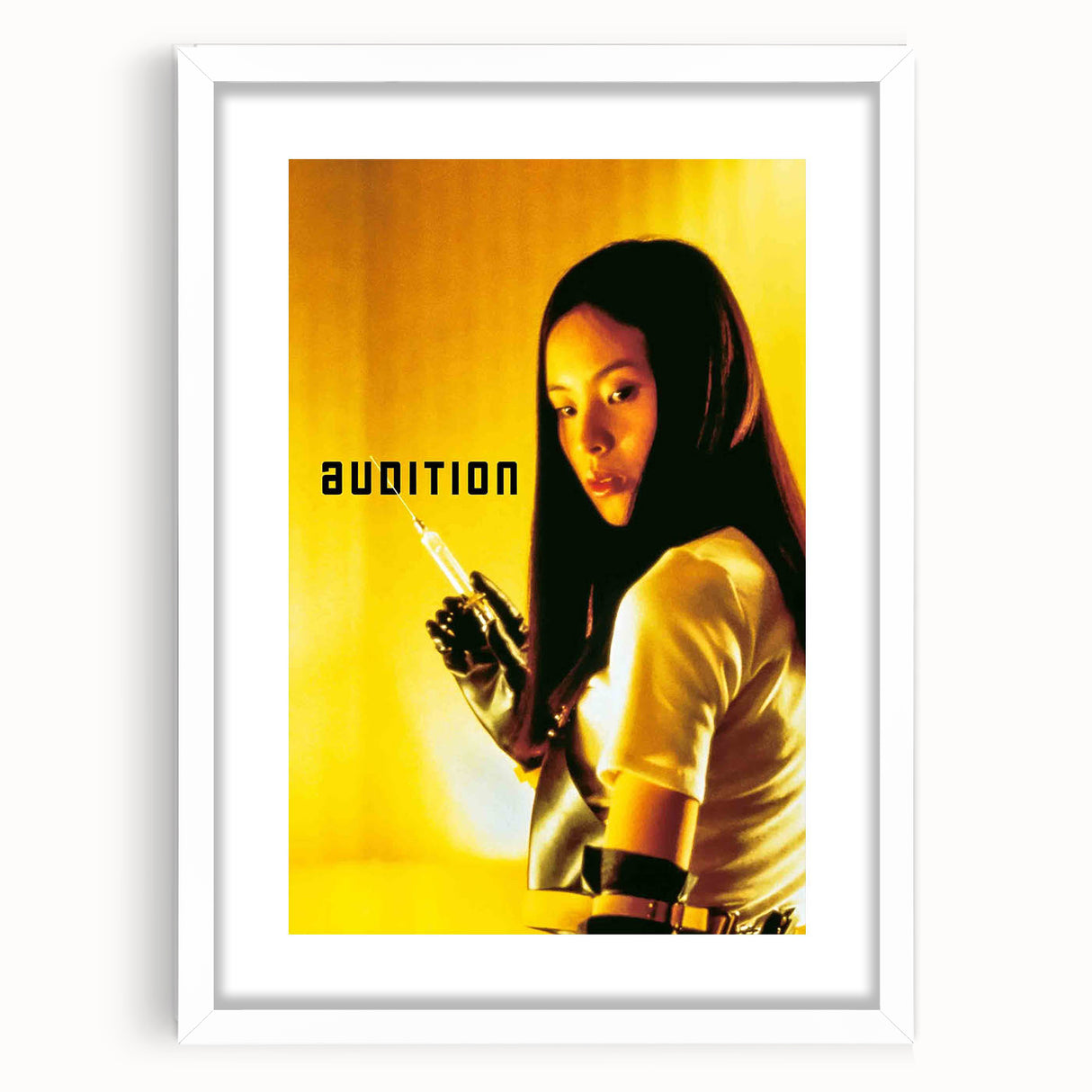 1990s Vintage Movie Poster – Audition Classic 90s Horror Film Art