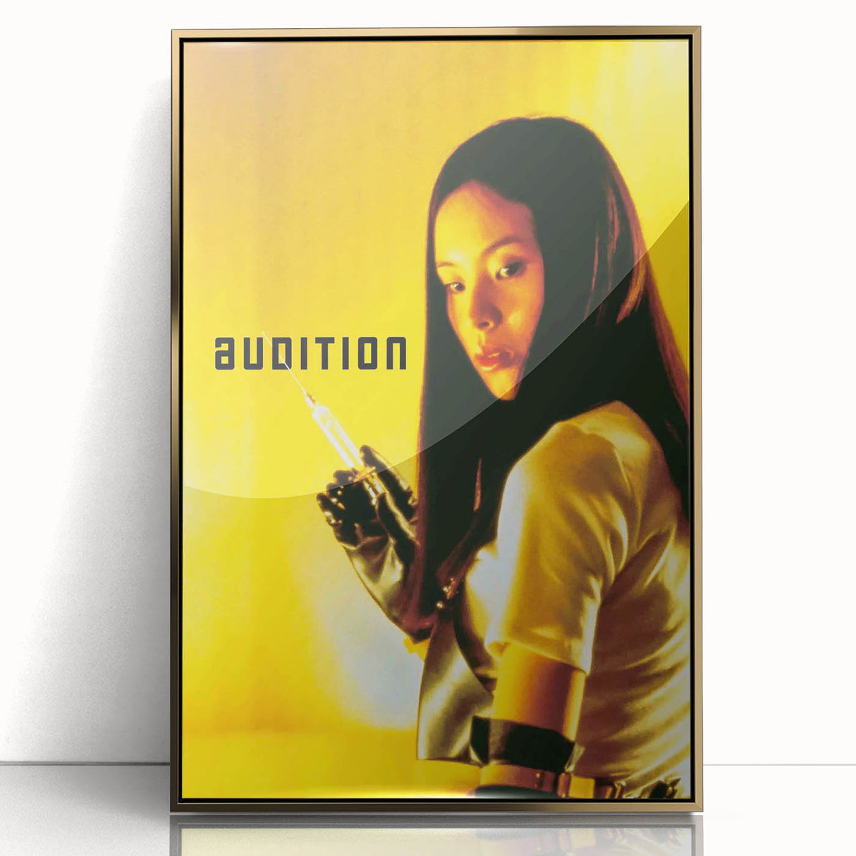 1990s Vintage Movie Poster – Audition Classic 90s Horror Film Art