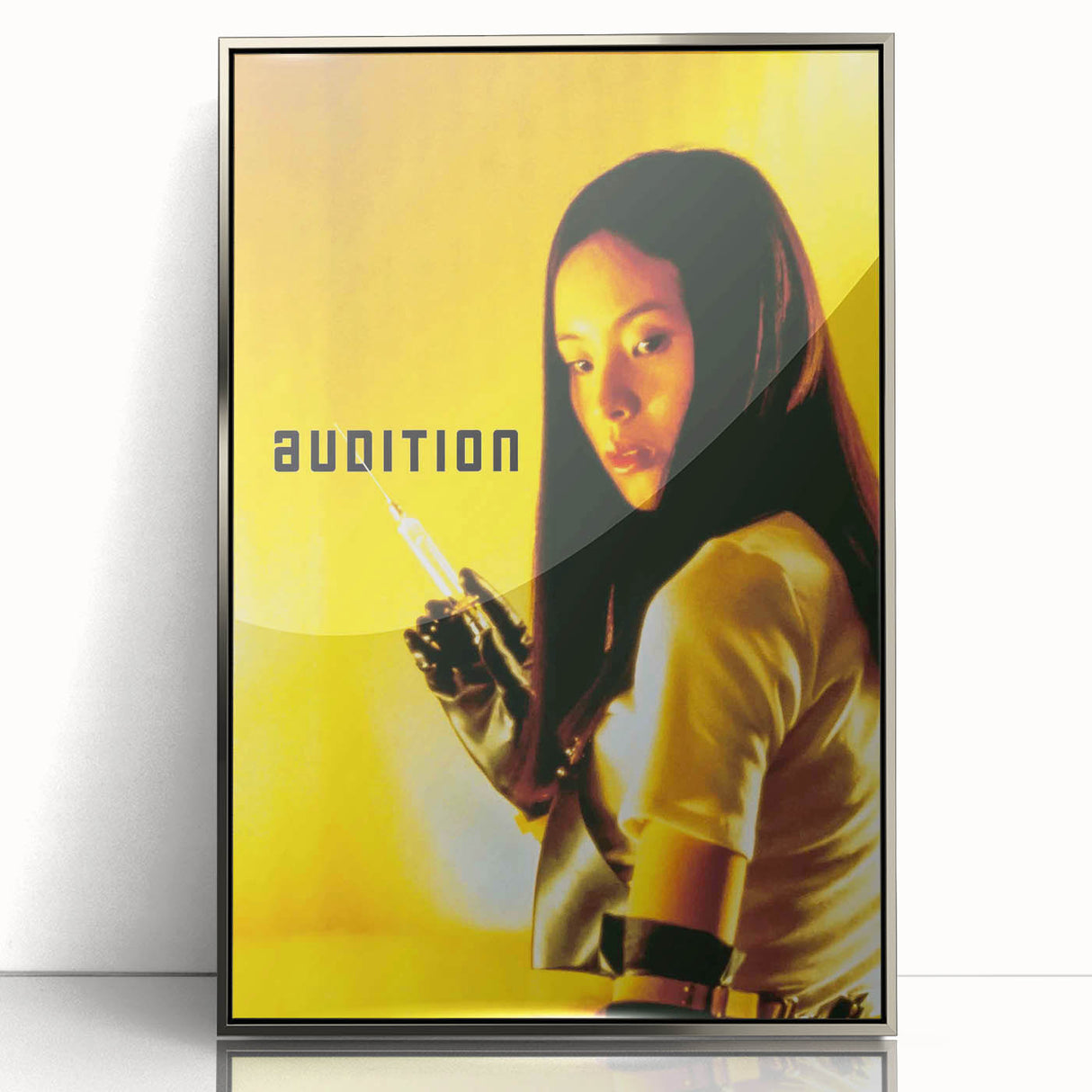 1990s Vintage Movie Poster – Audition Classic 90s Horror Film Art