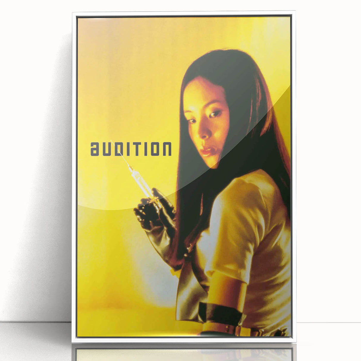 1990s Vintage Movie Poster – Audition Classic 90s Horror Film Art