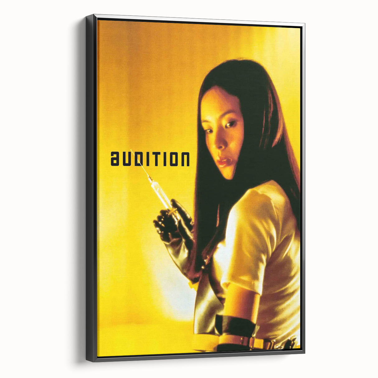1990s Vintage Movie Poster – Audition Classic 90s Horror Film Art