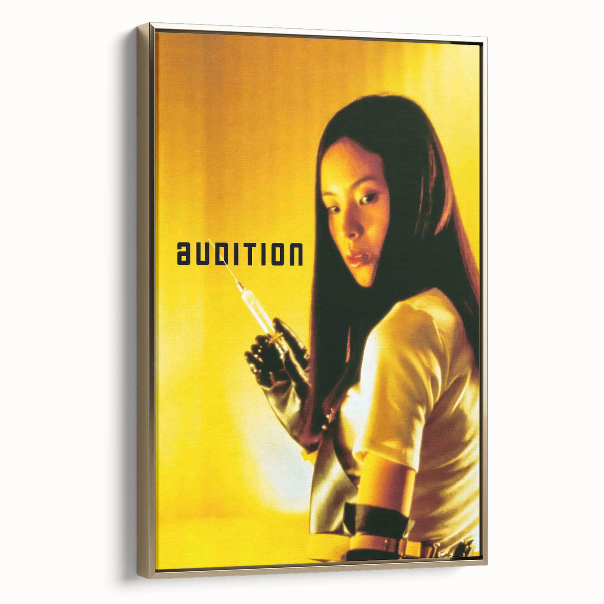 1990s Vintage Movie Poster – Audition Classic 90s Horror Film Art