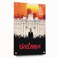 1990s Vintage Movie Poster – Baashha Classic 90s Film Artwork