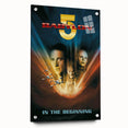 1990s Vintage Movie Poster – Babylon 5 In the Beginning Sci-Fi Art