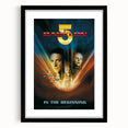 1990s Vintage Movie Poster – Babylon 5 In the Beginning Sci-Fi Art