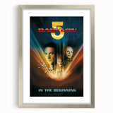 1990s Vintage Movie Poster – Babylon 5 In the Beginning Sci-Fi Art