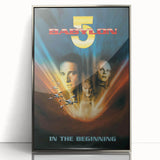 1990s Vintage Movie Poster – Babylon 5 In the Beginning Sci-Fi Art