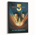 1990s Vintage Movie Poster – Babylon 5 In the Beginning Sci-Fi Art