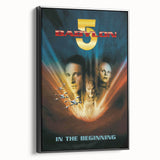1990s Vintage Movie Poster – Babylon 5 In the Beginning Sci-Fi Art