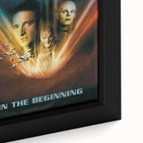 1990s Vintage Movie Poster – Babylon 5 In the Beginning Sci-Fi Art
