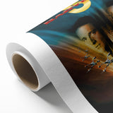 1990s Vintage Movie Poster – Babylon 5 In the Beginning Sci-Fi Art