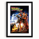 1990s Vintage Movie Poster – Back to the Future Part III Retro Art