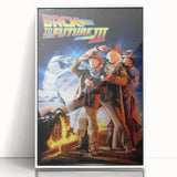 1990s Vintage Movie Poster – Back to the Future Part III Retro Art