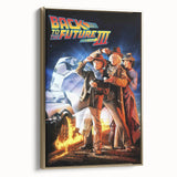 1990s Vintage Movie Poster – Back to the Future Part III Retro Art