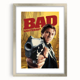 1990s Vintage Movie Poster – Bad Lieutenant Classic Crime Film Art