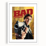 1990s Vintage Movie Poster – Bad Lieutenant Classic Crime Film Art