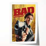 1990s Vintage Movie Poster – Bad Lieutenant Classic Crime Film Art