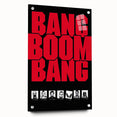 1990s Vintage Movie Poster – Bang Boom Bang Retro Crime Film Art