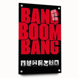 1990s Vintage Movie Poster – Bang Boom Bang Retro Crime Film Art