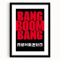 1990s Vintage Movie Poster – Bang Boom Bang Retro Crime Film Art