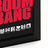 1990s Vintage Movie Poster – Bang Boom Bang Retro Crime Film Art