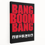1990s Vintage Movie Poster – Bang Boom Bang Retro Crime Film Art