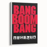 1990s Vintage Movie Poster – Bang Boom Bang Retro Crime Film Art
