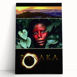 1990s Vintage Movie Poster – Baraka Classic 90s Documentary Film Art