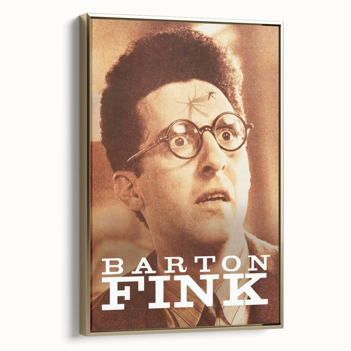1990s Vintage Movie Poster – Barton Fink Classic 90s Film Artwork