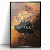 1990s Vintage Movie Poster - Classic 90s Film Art - A Brighter Summer