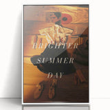 1990s Vintage Movie Poster - Classic 90s Film Art - A Brighter Summer