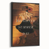 1990s Vintage Movie Poster - Classic 90s Film Art - A Brighter Summer