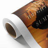 1990s Vintage Movie Poster - Classic 90s Film Art - A Brighter Summer