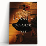 1990s Vintage Movie Poster - Classic 90s Film Art - A Brighter Summer